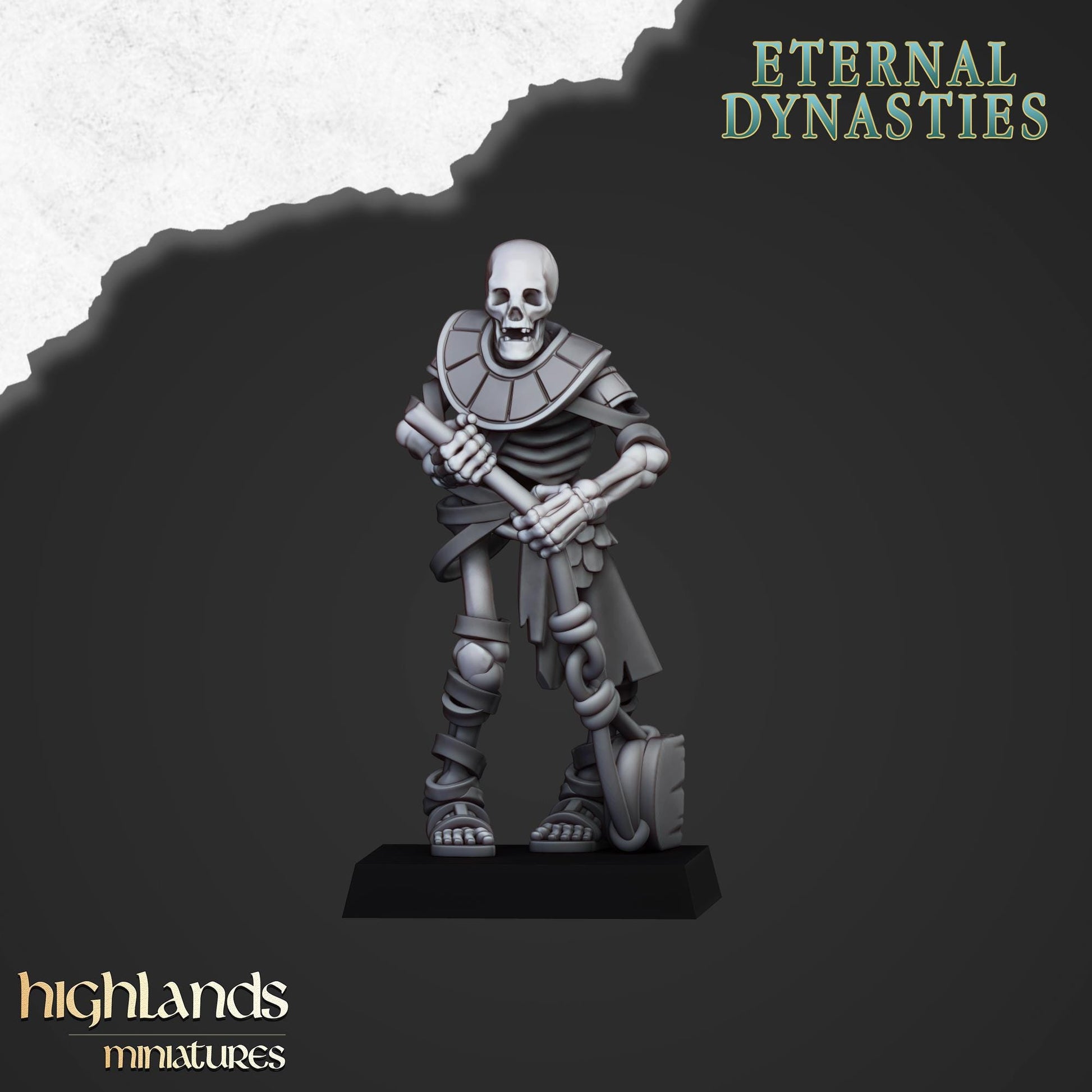 Highland Miniatures Ancient Stonethrower - Fantasy / D&D (Custom Order) - product image 4 of 5