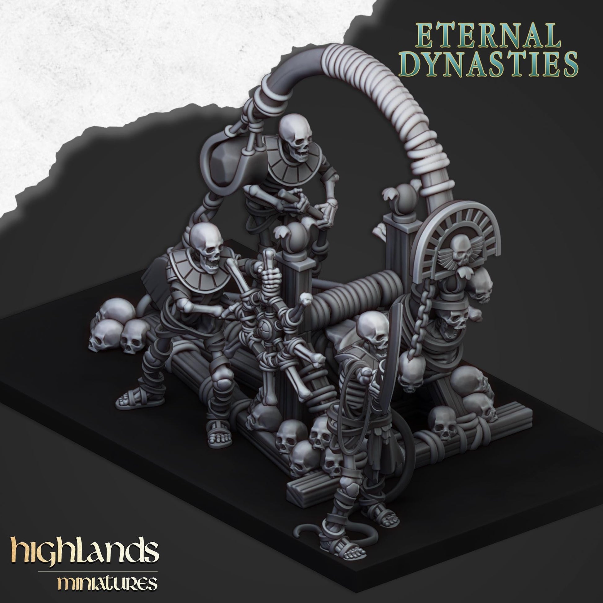 Highland Miniatures Ancient Stonethrower - Fantasy / D&D (Custom Order) - product image 1 of 5