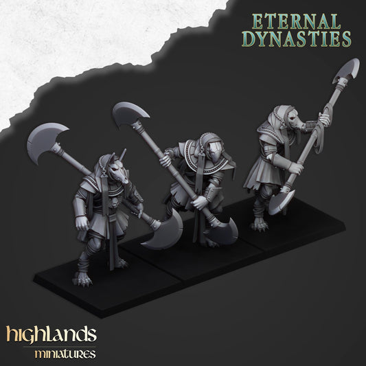 Highland Miniatures Anubis Guard - Fantasy / D&D (Custom Order) - product image 2 of 2