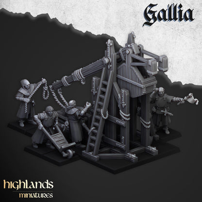 Highland Miniatures Gallia Trebuchet - Fantasy / D&D (Custom Order) - product image 1 of 3