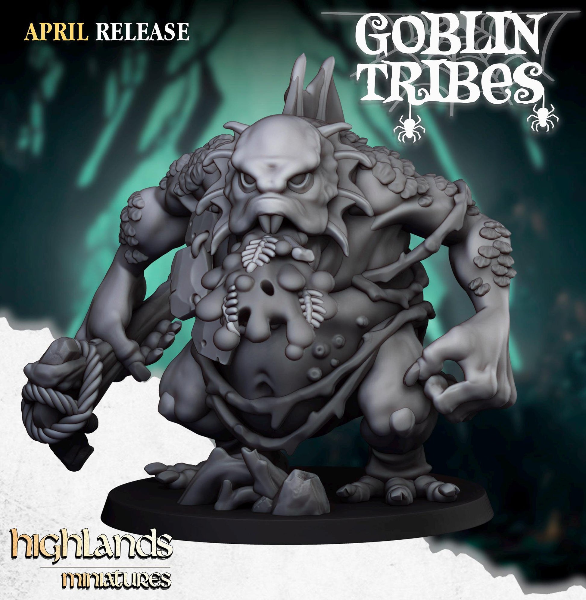 Highland Miniatures Swamp Trolls - Fantasy / D&D (Custom Order) - product image 4 of 4