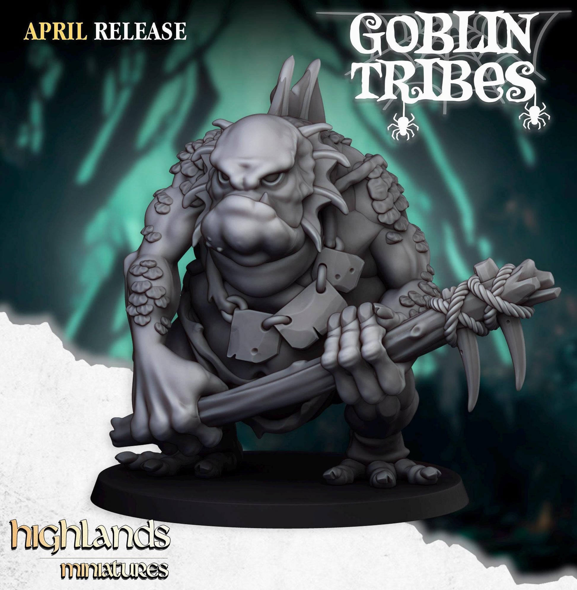 Highland Miniatures Swamp Trolls - Fantasy / D&D (Custom Order) - product image 3 of 4