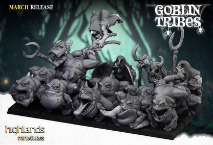 Highland Miniatures Swamp Goblins Herd - Fantasy / D&D (Custom Order) - product image 2 of 2
