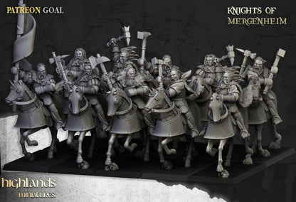 Highland Miniatures Knights of Mergenheim - Fantasy / D&D (Custom Order) - product image 1 of 2
