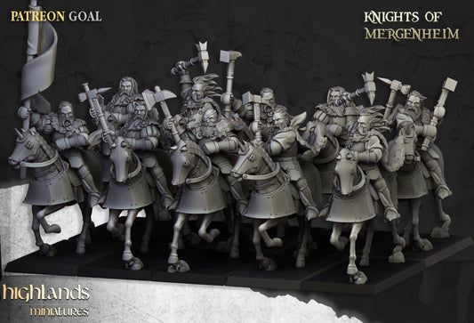 Highland Miniatures Knights of Mergenheim - Fantasy / D&D (Custom Order) - product image 1 of 2