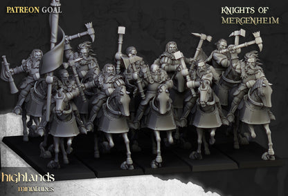 Highland Miniatures Knights of Mergenheim - Fantasy / D&D (Custom Order) - product image 2 of 2