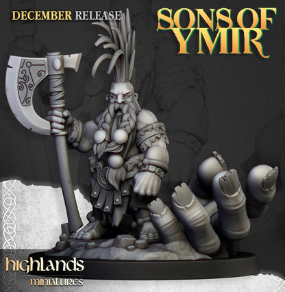 Highland Miniatures Dwarf Giantseekers - Fantasy / D&D (Custom Order) - product image 1 of 2