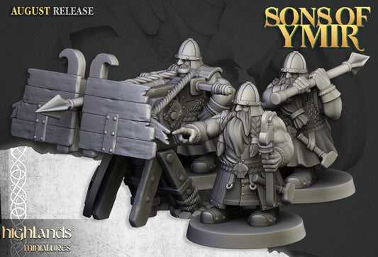 Highland Miniatures Dwarf Ballista - Fantasy / D&D (Custom Order) - product image 1 of 2