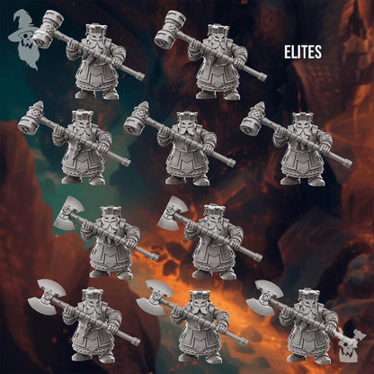 DakkaDakka Steelhill Dwarf with Great Weapons (Custom Order) - product image 1 of 2