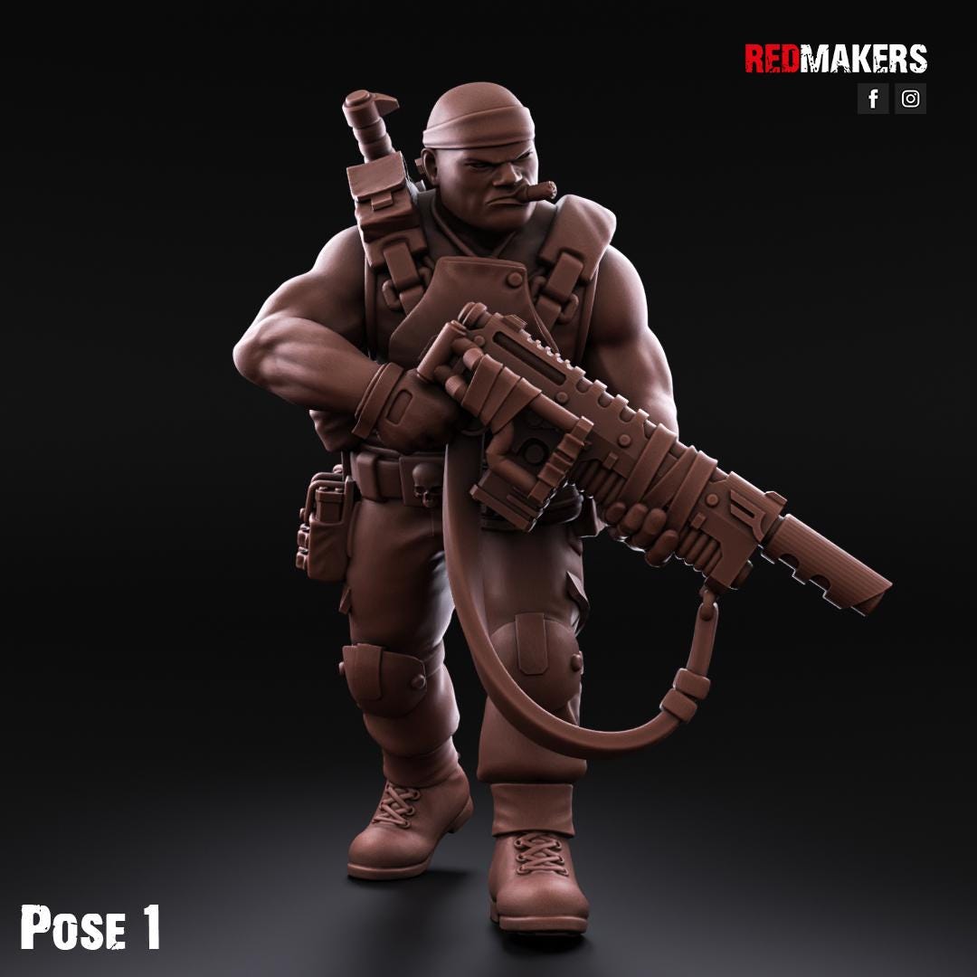 Red Makers Jungle Fighters Squad x10 (Custom Order) - product image 6 of 6