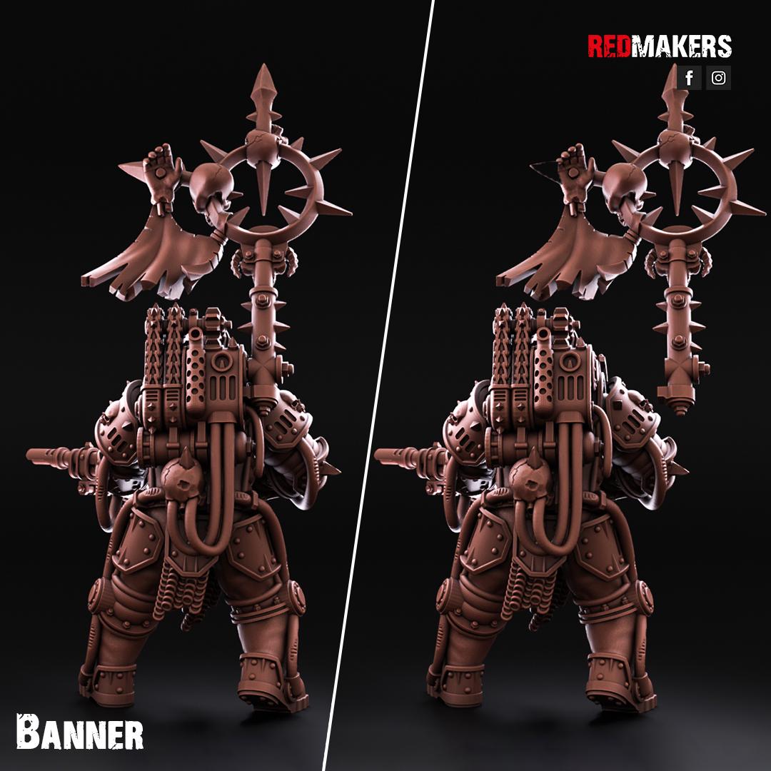 Red Makers Renegade Solar Guard x10 - Heretics (Custom Order) - product image 5 of 8