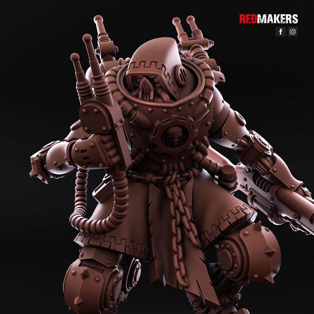 Red Makers Tech Rangers – Omniforge x10 (Custom Order) - product image 5 of 8