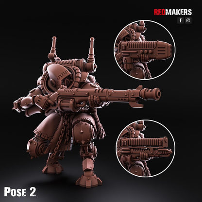 Red Makers Tech Rangers – Omniforge x10 (Custom Order) - product image 7 of 8