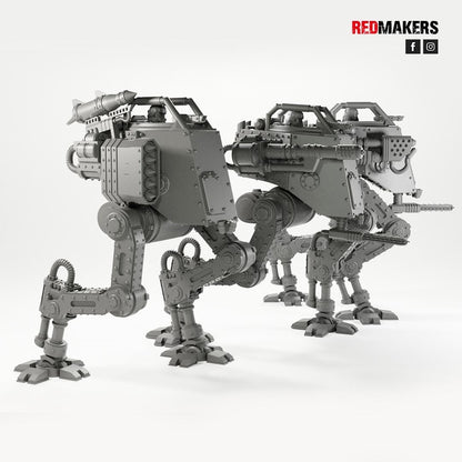Red Makers Imperial Force Light Mech (Custom Order) - product image 3 of 4