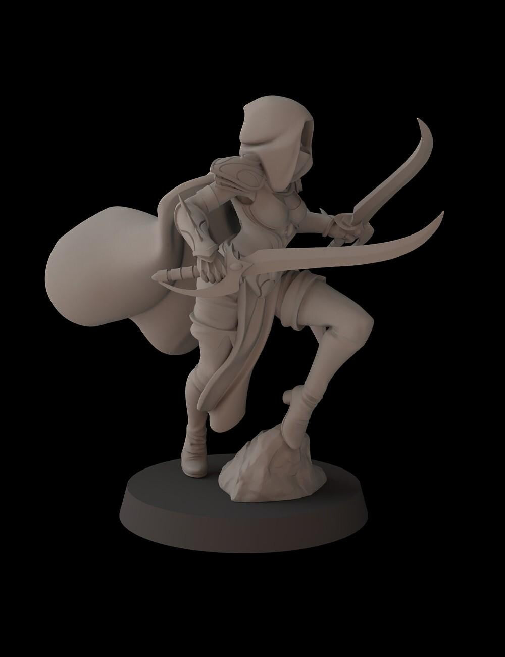 Fantasy Cult Elven Assassin (Custom Order) - product image 7 of 8