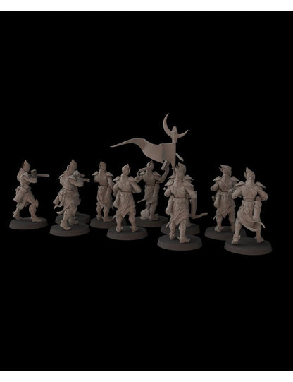 Fantasy Cult Elven Crossbowmen x10 (Custom Order) - product image 4 of 5