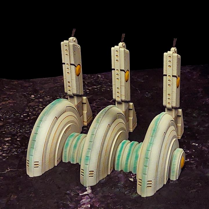 The Shield Generator Stratum Commonwealth - Corvus Games Terrain - Printed on FDM Bambu Lab X1 Carbon (Custom Order) - product image
