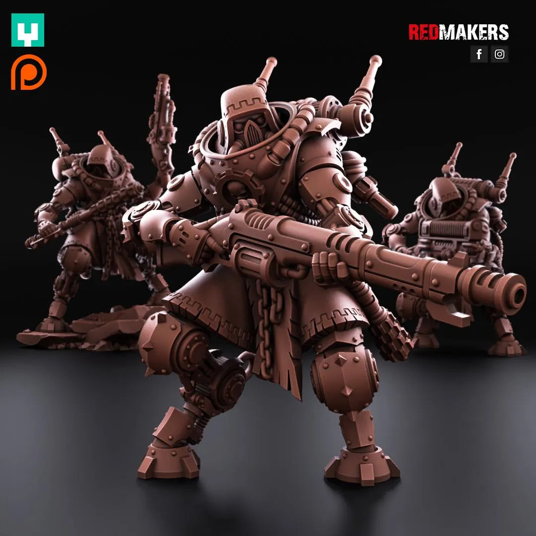Red Makers - Tech Rangers Omniforge x10 (Custom Order)