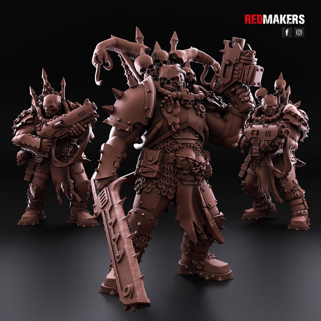 Red Makers Renegade Scouts x10 - Heretics (Custom Order) - product image 2 of 8