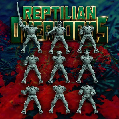 HRE Gothic Mounted Knights - Reptilian Overlords (Custom Order) - product image 3 of 5
