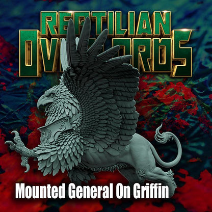 HRE Landsknecht Mounted General on Griffin - Reptilian Overlords (Custom Order) - product image 6 of 6