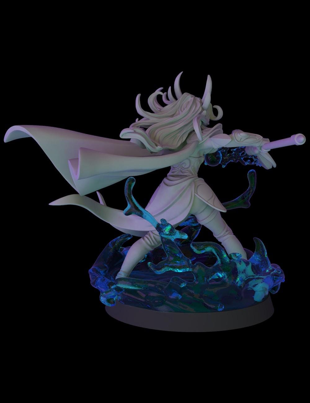 Fantasy Cult Elven Sorceress Luelith (Custom Order) - product image 3 of 3