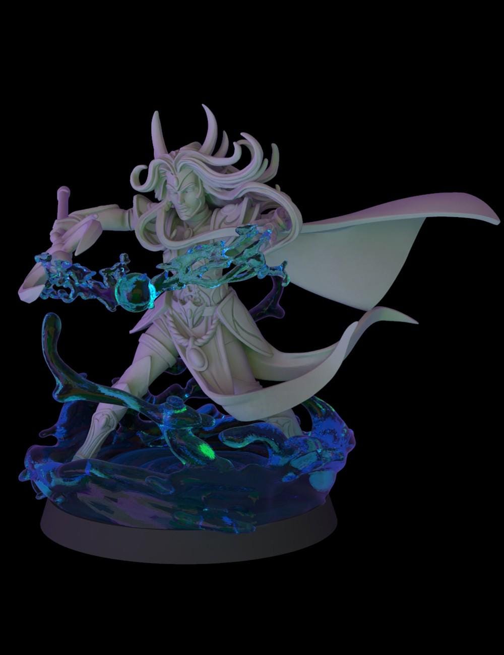 Fantasy Cult Elven Sorceress Luelith (Custom Order) - product image 1 of 3