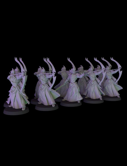 Fantasy Cult Elven Archers x10 (Custom Order) - product image 2 of 3