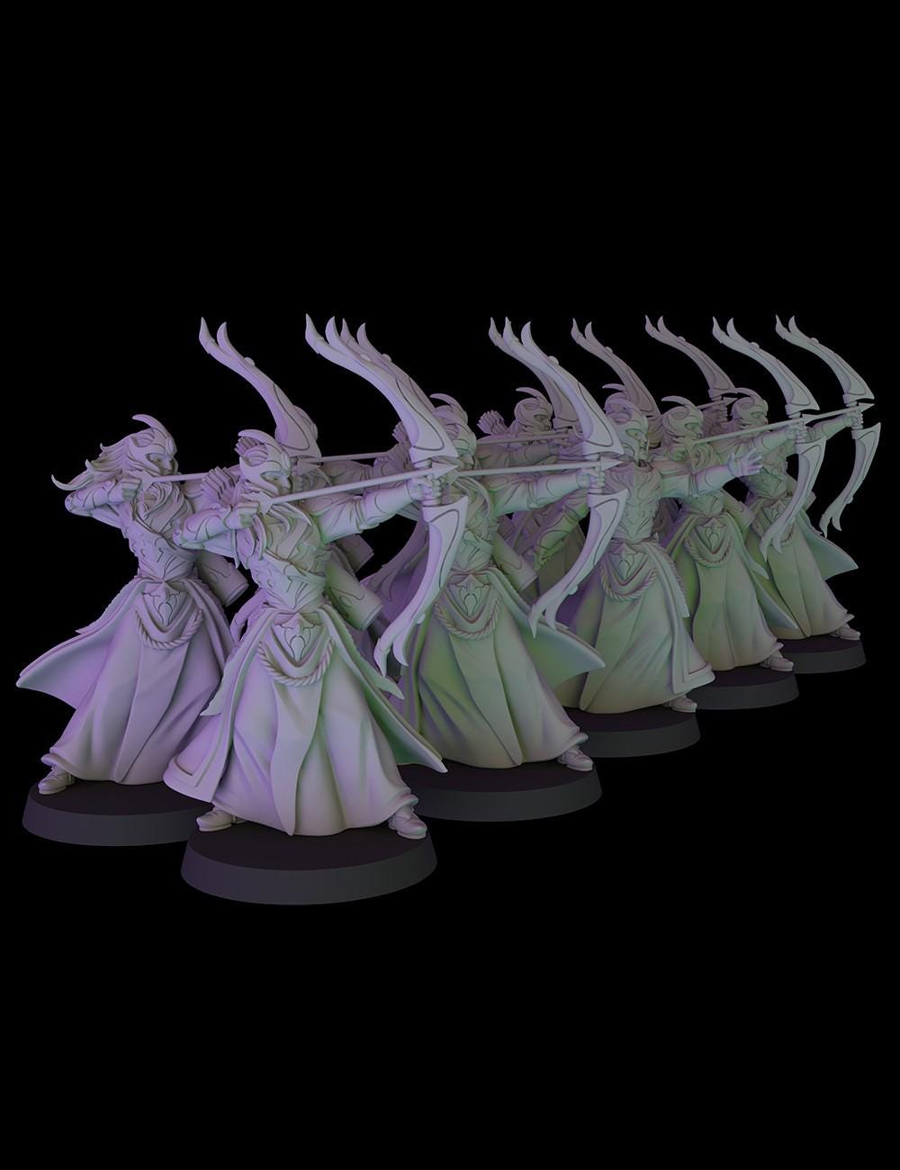 Fantasy Cult Elven Archers x10 (Custom Order) - product image 1 of 3