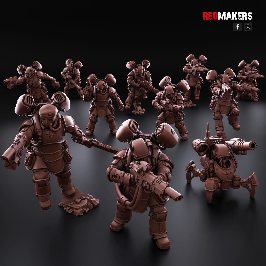 Red Makers Kill Squad Special Forces x10 (Custom Order) - product image 1 of 10