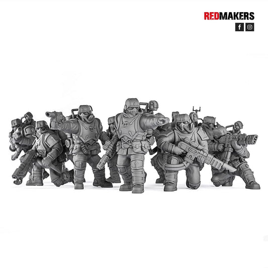 Red Makers Special Forces - Elite squad of the Imperial Force x10 (Custom Order) - product image 1 of 4