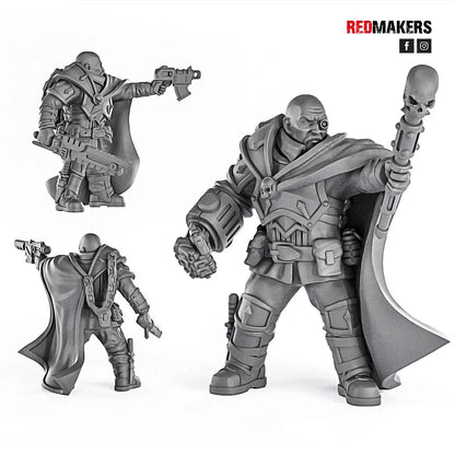 Red Makers - Special Forces Officer and Command Squad (Custom Order)