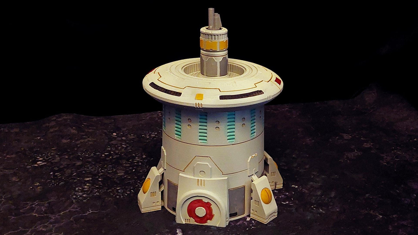 Outpost Tower Stratum Commonwealth - Corvus Games Terrain - Printed on FDM Bambu Lab X1 Carbon (Custom Order) - product image