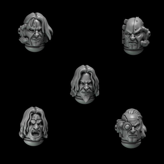 Greytide Studios Crimson Lords - Heads - Multiple Listings (Custom Order) - product image 2 of 10