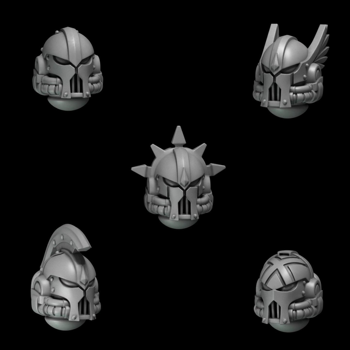 Greytide Studios Crimson Lords - Heads - Multiple Listings (Custom Order) - product image 4 of 10