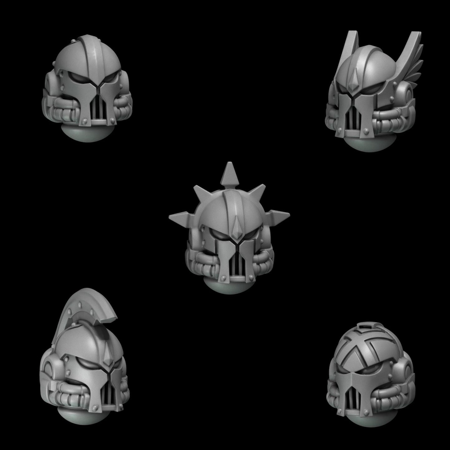Greytide Studios Crimson Lords - Heads - Multiple Listings (Custom Order) - product image 4 of 10