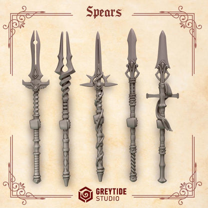 Greytide Studios Crimson Lords - Spears (Custom Order) - product image 1 of 3