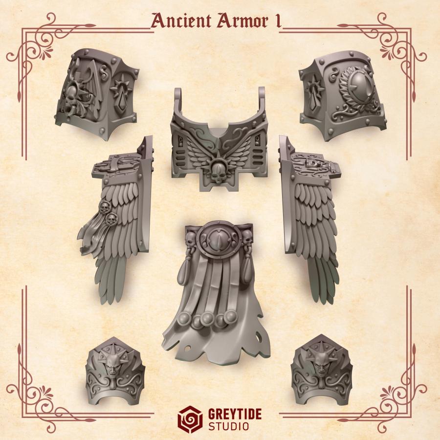 Greytide Studios Crimson Lords - Ancient Armour (Custom Order) - product image 1 of 3