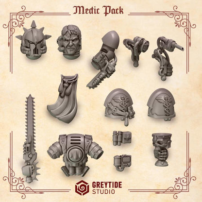 Greytide Studios Crimson Lords - Medic Pack (Custom Order) - product image 1 of 3