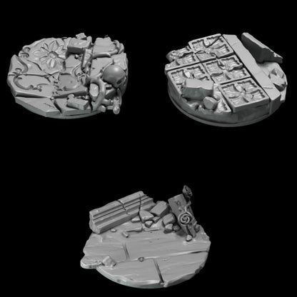Greytide Studios Crimson Lords - Base Toppers (Custom Order) - product image 1 of 8