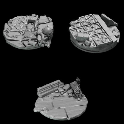 Greytide Studios Crimson Lords - Base Toppers (Custom Order) - product image 1 of 8