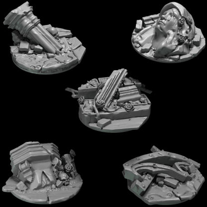 Greytide Studios Crimson Lords - Base Toppers (Custom Order) - product image 3 of 8