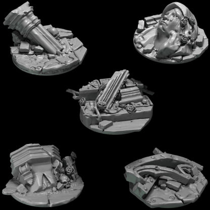 Greytide Studios Crimson Lords - Base Toppers (Custom Order) - product image 3 of 8