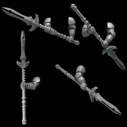 Greytide Studios Crimson Lords - Two-Handed Spears (Custom Order) - product image 1 of 7