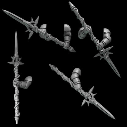 Greytide Studios Crimson Lords - Two-Handed Spears (Custom Order) - product image 3 of 7