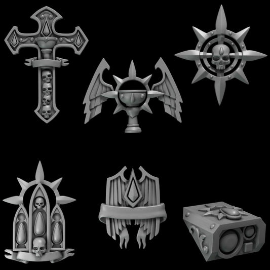 Greytide Studios Crimson Lords - Vehicle Decorations - Multiple Listings (Custom Order) - product image 1 of 4