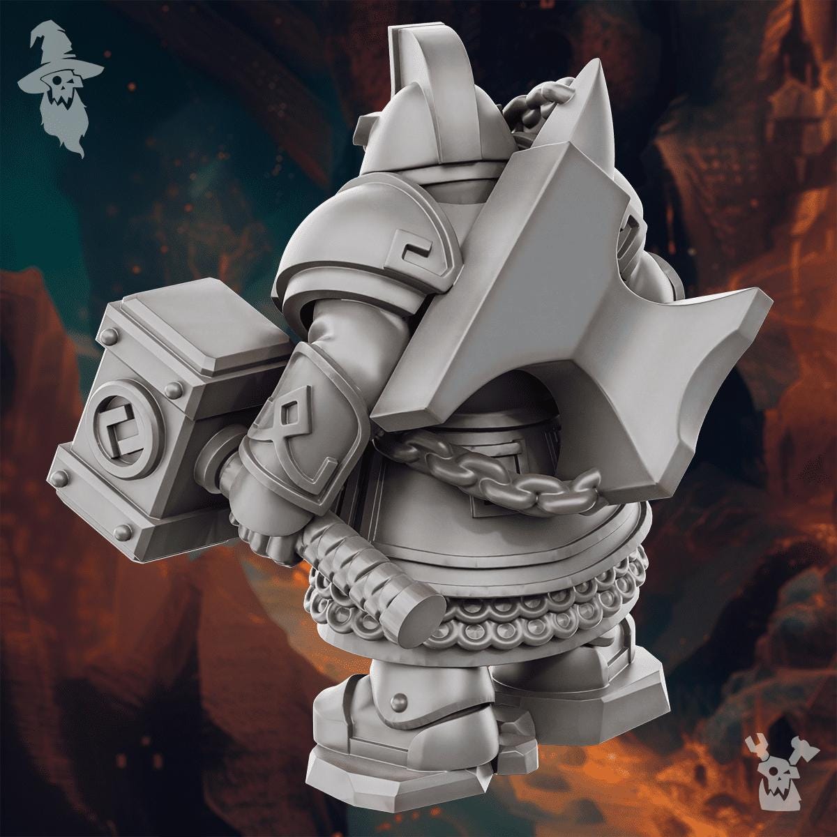 DakkaDakka Steelhill Rune Smith (Custom Order) - product image 3 of 4