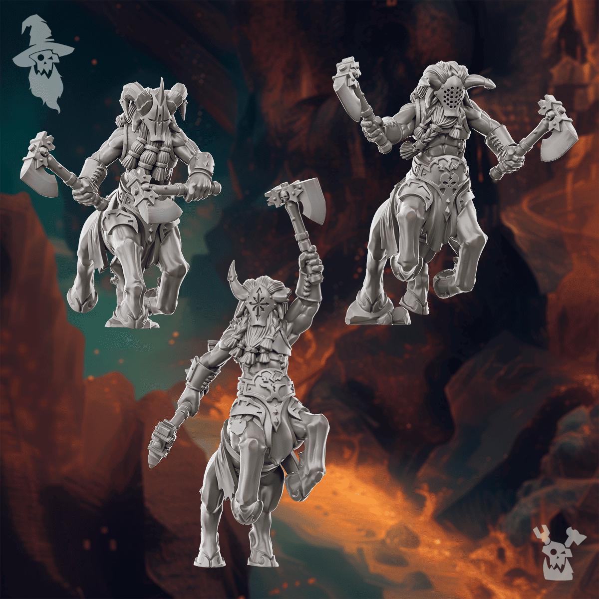 DakkaDakka Bulltaurus Cavalry Team (Custom Order) - product image 2 of 2