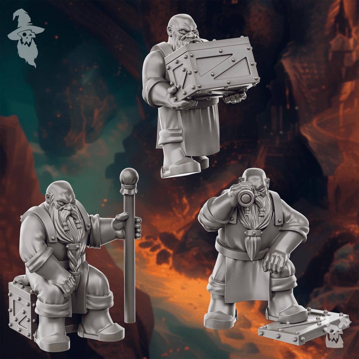 DakkaDakka Grimworld Artillery Cannons Team (Custom Order) - product image 5 of 6