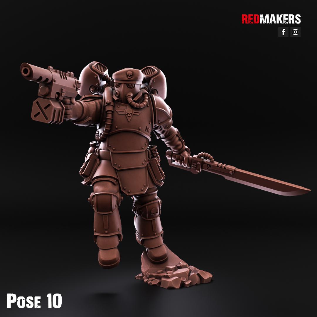 Red Makers Kill Squad Special Forces x10 (Custom Order) - product image 5 of 10